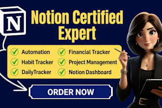 custom notion templates, dashboards, and workspace setup