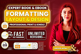 do book formatting, ebook formatting, and paperback formatting