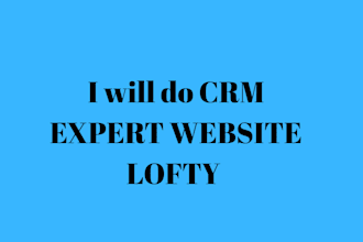 be  your CRM, expert lofty website, lofty smart plan, follow