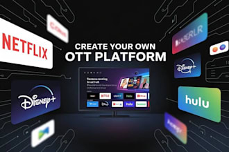 develop a custom white label iptv app for android firestick smart TV and ios