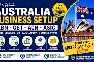 provide fast abn registration, gst setup and australia company formation
