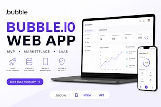 do bubble io web app bubble io mvp mobile app developer marketplace saas website