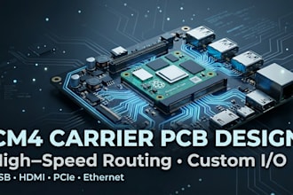 design cm4 carrier pcb for raspberry pi compute module 4 high speed routing