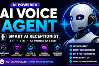 build ai voice agent smart ai receptionist vapi stt tts n8n ai calling agent