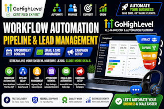 gohighlevel crm automation pipeline ghl appointment booking ghl landing page