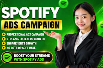 get 20,000 USA spotify followers stream spotify music promotion spotify paid ads