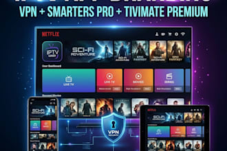 iptv app branding with vpn smarters pro tivimate premium custom iptv app