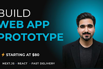 build a functional web app prototype or mvp for your startup