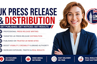 uk press release distribution press release SEO UK media outreach PR publication