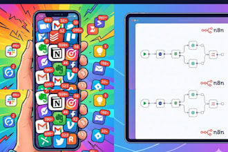 do mobile app development android, ios app n8n automation as software developer