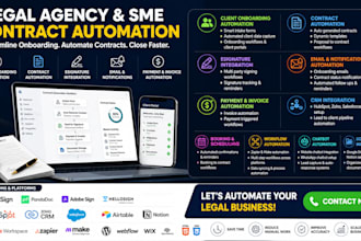 do legal agency website automation sme contract onboarding contract automation