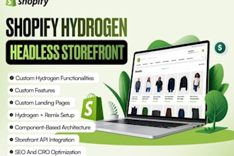 build shopify hydrogen headless storefront oxygen deployment react remix next js