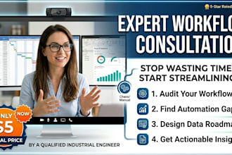 review your workflow or task and suggest data solutions