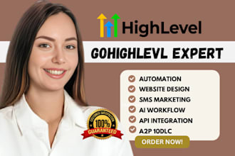 gohighlevel workflow automation ghl expert sales funnel a2p 10dlc ghl website