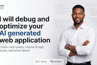 fix, debug ai saas app, develop ai saas for startups vibe code
