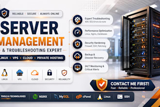 setup, harden, and manage your linux vps or dedicated server