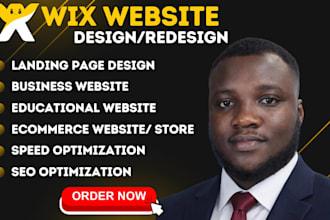 wix website design, wix website redesign, wix landing page, wix event, wix seo