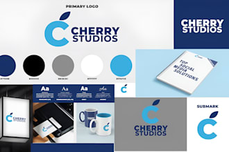 design a complete canva brand kit, guidelines and instagram social templates