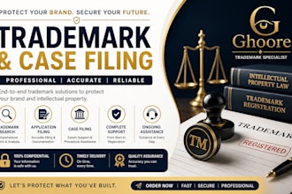 do thorough trademark research and registration