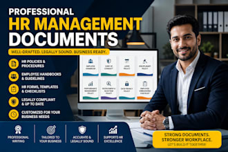 create professional HR management documents for your organisation