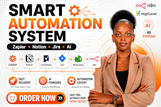 integrate zapier notion smartsheet jira basecamp housecall pro ai automation