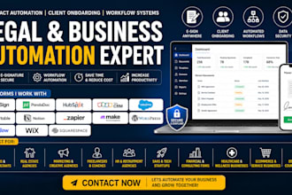 legal contract client onboarding esignature document workflow automation website
