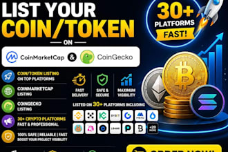 list cryptocurrency listing ,coinmarketplace, coingecko, crypto token listing
