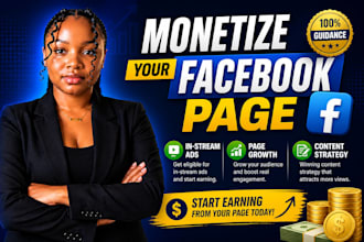 grow and monetize your facebook page with content strategy organically