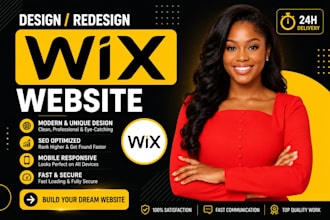 design a perfect wix website for your business