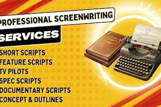 write screenplay, screenwriting, feature film script