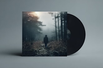 design a professional single cover or album cover art
