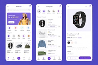 develop online store app, ecommerce app development, shopping app development