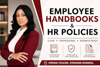create a professional employee handbook and HR policies