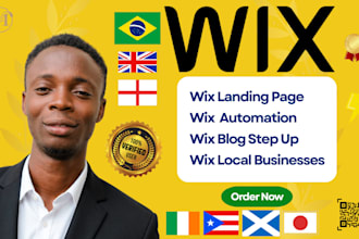 design wix landing page wix automation wix blog setup wix for local businesses