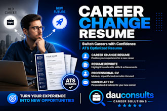 write career change resume ats CV for job transition