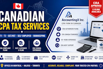 file your canadian corporate tax return t2 professionally