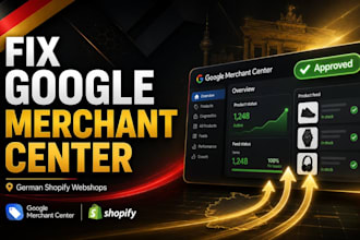 fix google merchant center misrepresentation for german shopify webshop