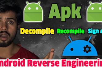 decompile apk, modify and edit ios and android apk without source code