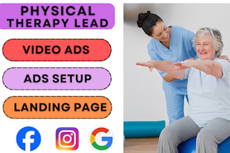 generate targeted physical therapy lead spa lead generation facebook google ads