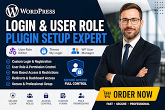 setup wordpress login and user role plugins user role editor theme my login wp
