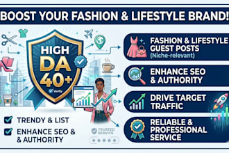 get your guest post live on fashion and lifestyle blogs