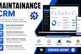 setup fracttal one upkeep maintain limble cmms maintainx IBM maximo clickup make