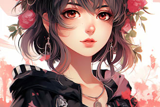 do a anime character