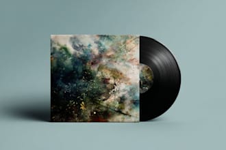 design album cover or single cover art