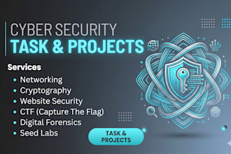do cybersecurity tasks, ctf, and digital forensics projects