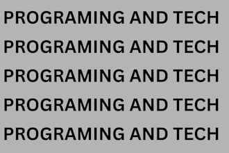 do domain programming, and tech