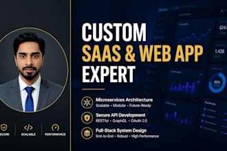 engineer a custom saas and enterprise web application
