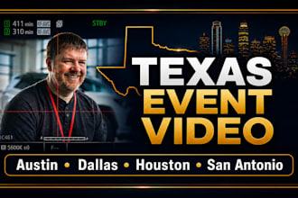 film your corporate event anywhere in texas