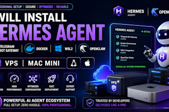 install hermes agent telegram bot gateway docker wls2 openclaw on vps  mac mini