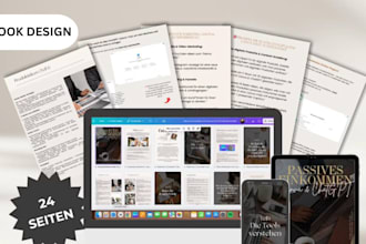 design german canva ebook cover paperback formatting amazon kdp workbook catalog
